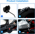 Installation process for VMIDirect Bluetooth Motorcycle Helmet Intercom Headset on a helmet