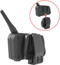 VMIDirect Bluetooth Motorcycle Helmet Intercom Headset with Adjustable Mounting Bracket and Antenna