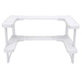 VMIDirect Cabinet Spice Shelf in White for Organizing Kitchen Spices and Condiments