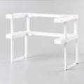 VMIDirect Cabinet Spice Shelf in White for Efficient Kitchen Organization