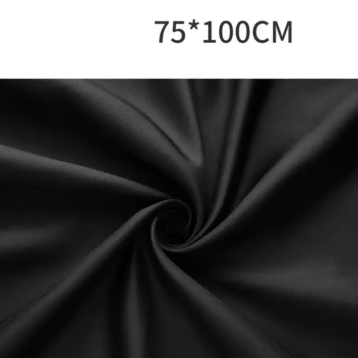 Luxurious Silver Cloth Photography Decoration Props 75x100CM for Studio Backgrounds