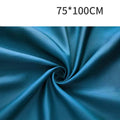 Silky blue 75x100CM cloth photography decoration props for studio use