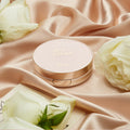 Cloth Photography Decoration Props with Clio Kill Cover Compact and White Roses on Silk Fabric