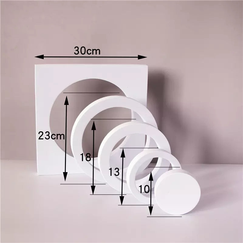 VMIDirect Cube Photography Lighting Set with Four Rings for Creative Studio Shots