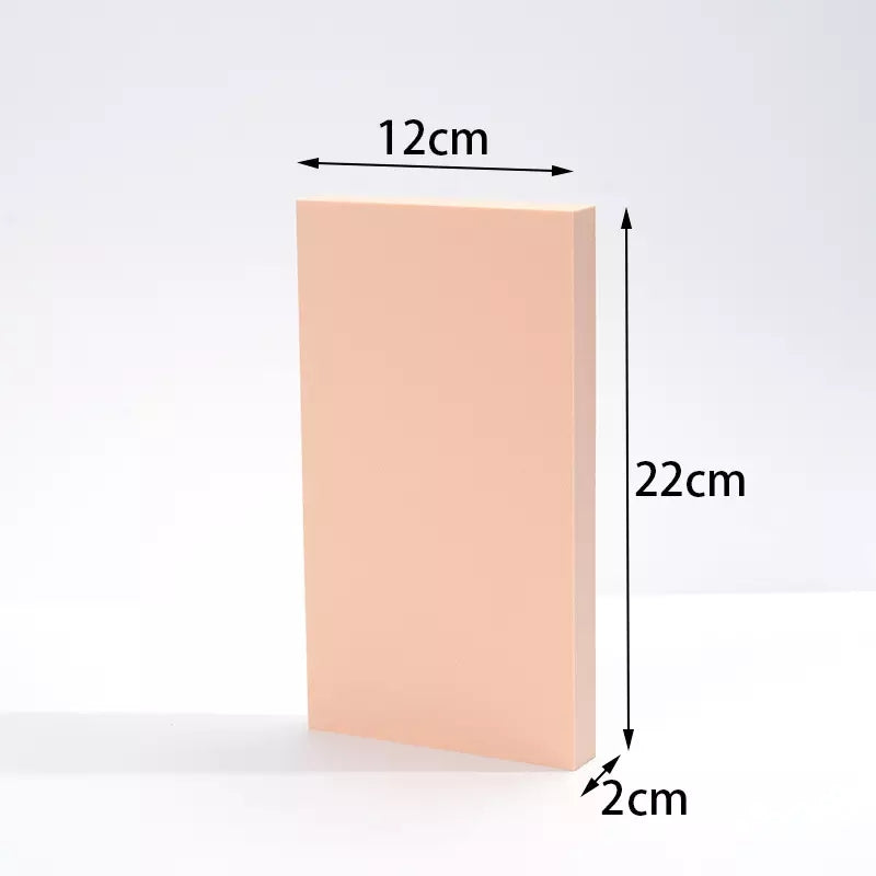 VMIDirect Cube Photography Studio Light with soft peach color and size dimensions 12cm x 22cm x 2cm