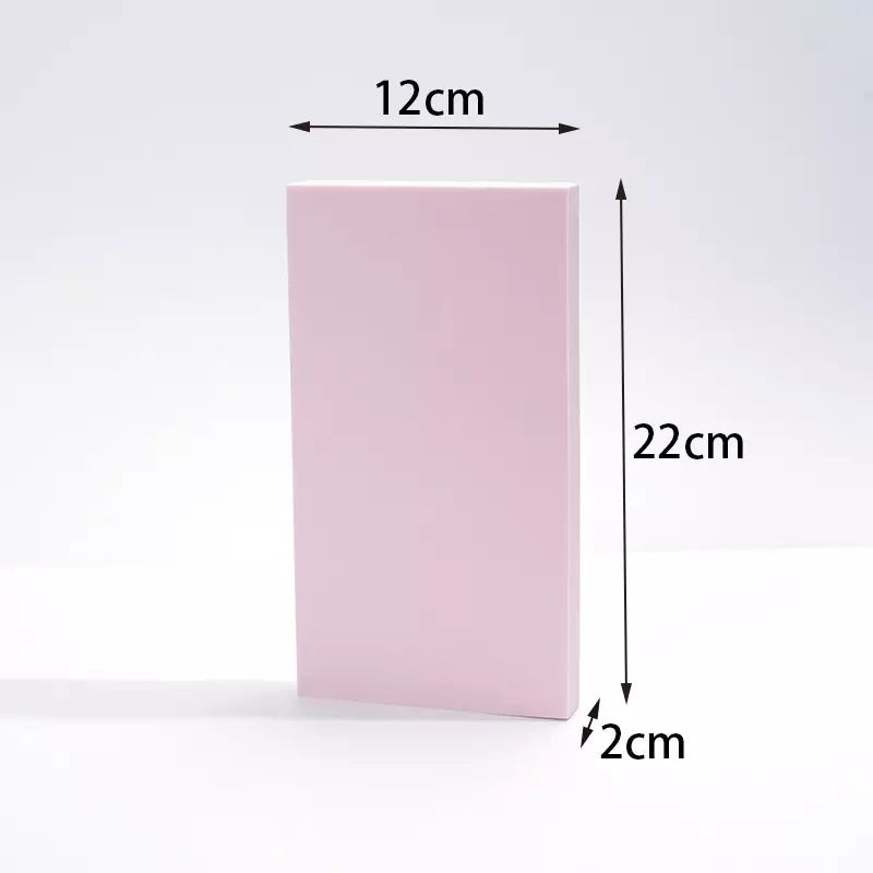 VMIDirect Pink Cube for Cube Photography with Dimensions of 12cm x 22cm x 2cm