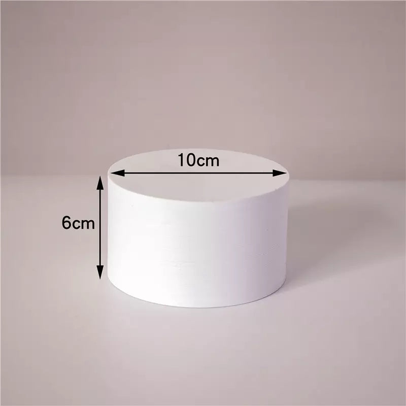 VMIDirect White Cube for Photography with 10cm Diameter and 6cm Height for Cube Photography