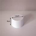 VMIDirect White Cylinder Photography Cube for Product Photography, 7.6cm x 6cm size