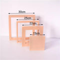 Set of four VMIDirect Cube Photography light diffusers in different sizes for optimal lighting effects