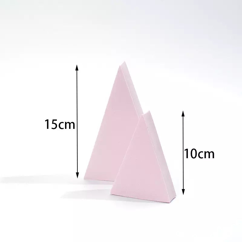 VMIDirect Triangle Light Diffusers in Pink for Cube Photography with 15cm and 10cm Heights