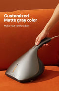 VMIDirect Dust Mite Vacuum Cleaner in matte gray color designed for effective household cleaning