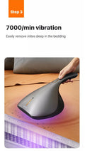 VMIDirect Dust Mite Vacuum Cleaner with 7000/min vibration for effective bedding mite removal