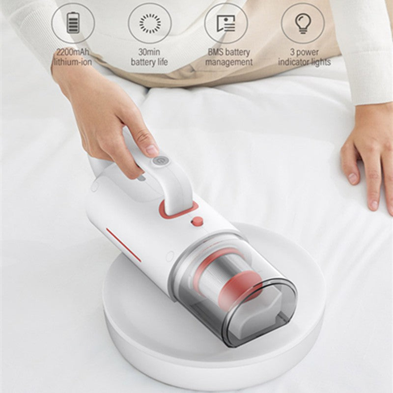 VMIDirect Dust Mites Vacuum with 2200mAh battery and three power indicator lights for effective cleaning