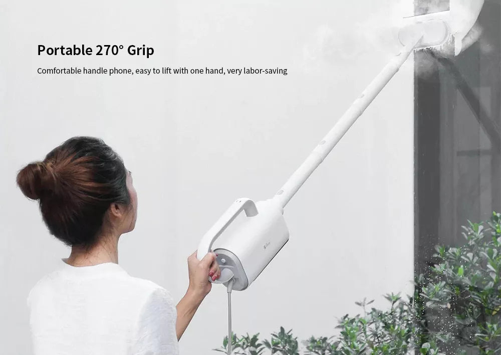 VMIDirect Handheld Home Mop Kit with 270-degree grip for easy one-handed cleaning