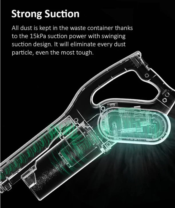 VMIDirect Handheld Stick Vacuum with strong suction design for effective dust elimination