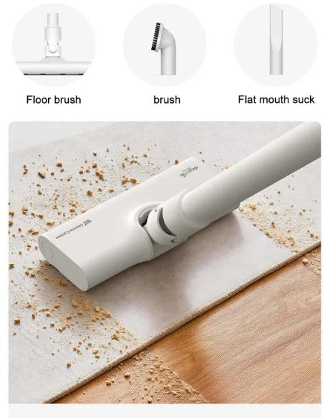 VMIDirect Portable Handheld Wired Vacuum with three attachment options for versatile cleaning