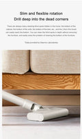 Portable Handheld Wired Vacuum with slim design for reaching tight spaces and deep corners under furniture