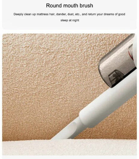 VMIDirect Portable Handheld Wired Vacuum with round mouth brush for deep cleaning mattresses and upholstery