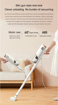 VMIDirect Portable Handheld Wired Vacuum with 60-degree angle handle for easy maneuverability and lightweight design.