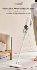 Deerma Smart White Gun Vacuum Cleaner for versatile cleaning as a Portable Handheld Wired Vacuum