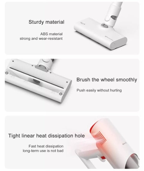 VMIDirect Portable Handheld Wired Vacuum with ABS material and smooth brush for easy cleaning