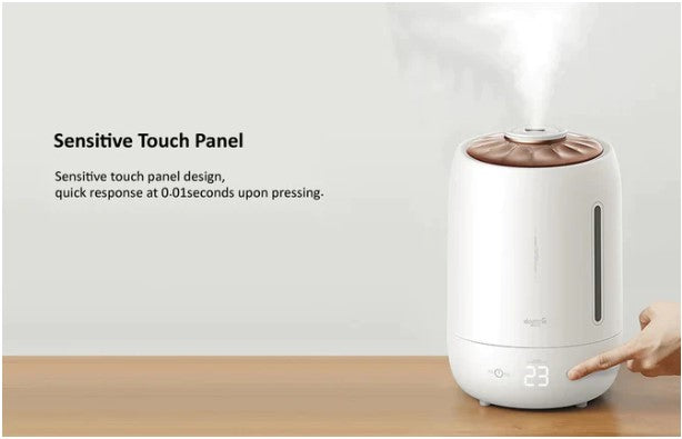 VMIDirect Smart Ultrasonic Humidifier with Sensitive Touch Panel for quick and easy control