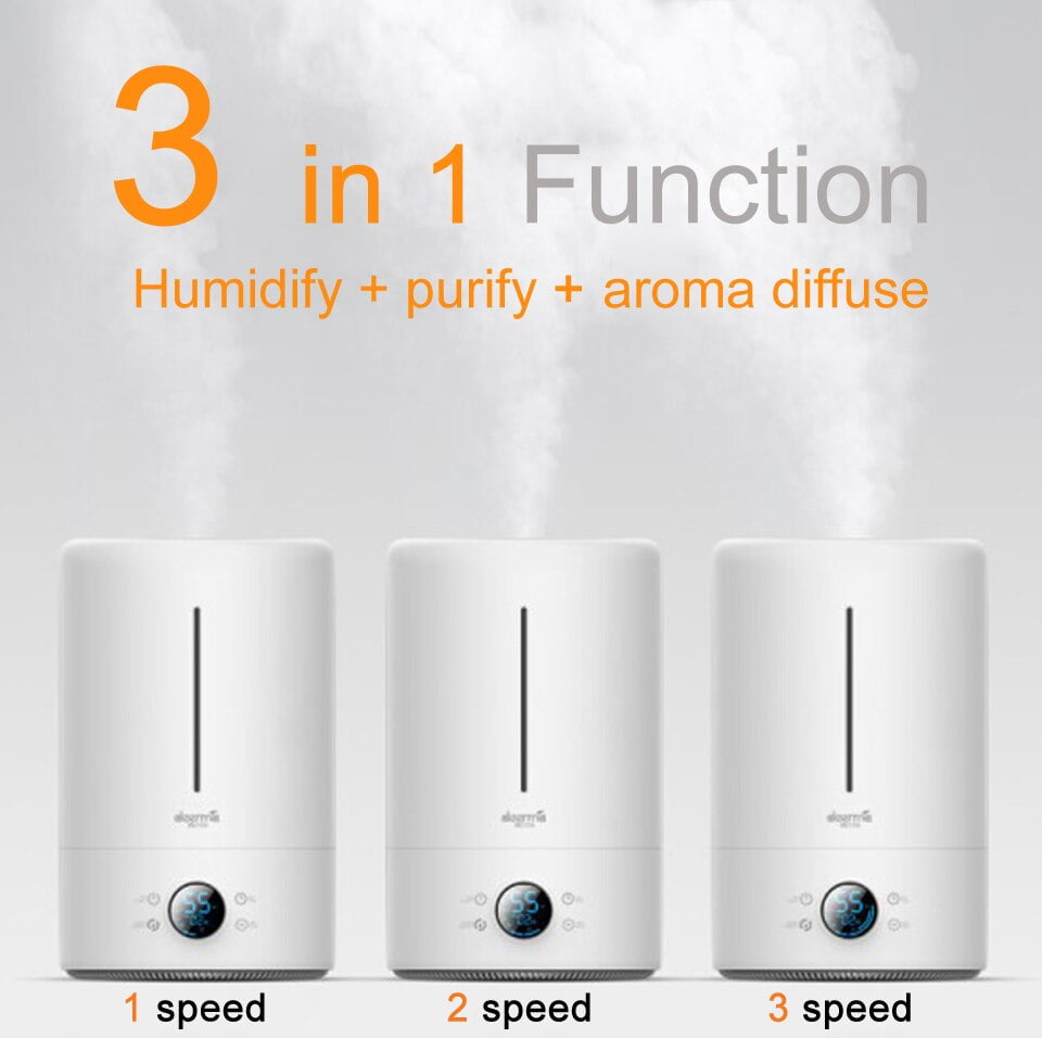 VMIDirect 3-in-1 UV Lamp Sterilization Humidifier for humidifying, purifying, and aroma diffusion