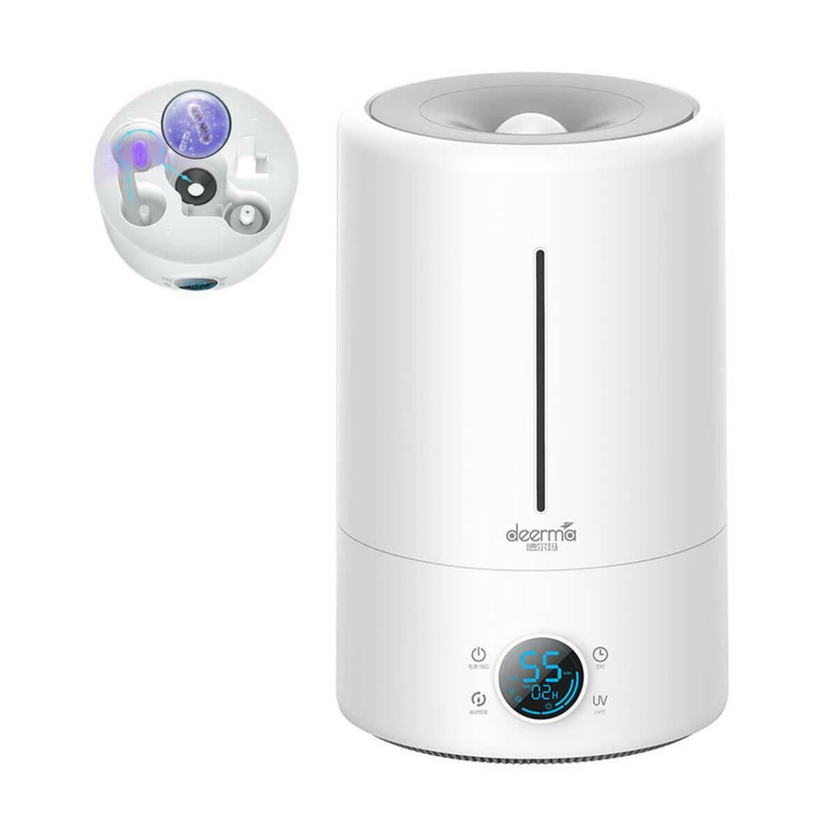 VMIDirect UV Lamp Sterilization Humidifier with Digital Display for Clean and Healthy Air