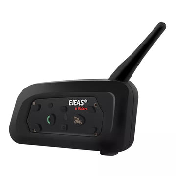 EJEAS Motorcycle Helmet Bluetooth 5.0 Headset with Clear Audio and Long-Range Connectivity