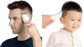 VMIDirect Hair Trimmer in use for a stylish haircut on an adult and child, showcasing versatility