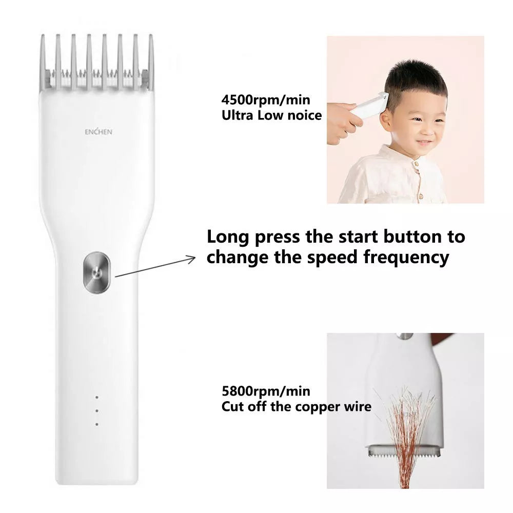 VMIDirect Hair Trimmer featuring adjustable speed settings for quiet and efficient grooming