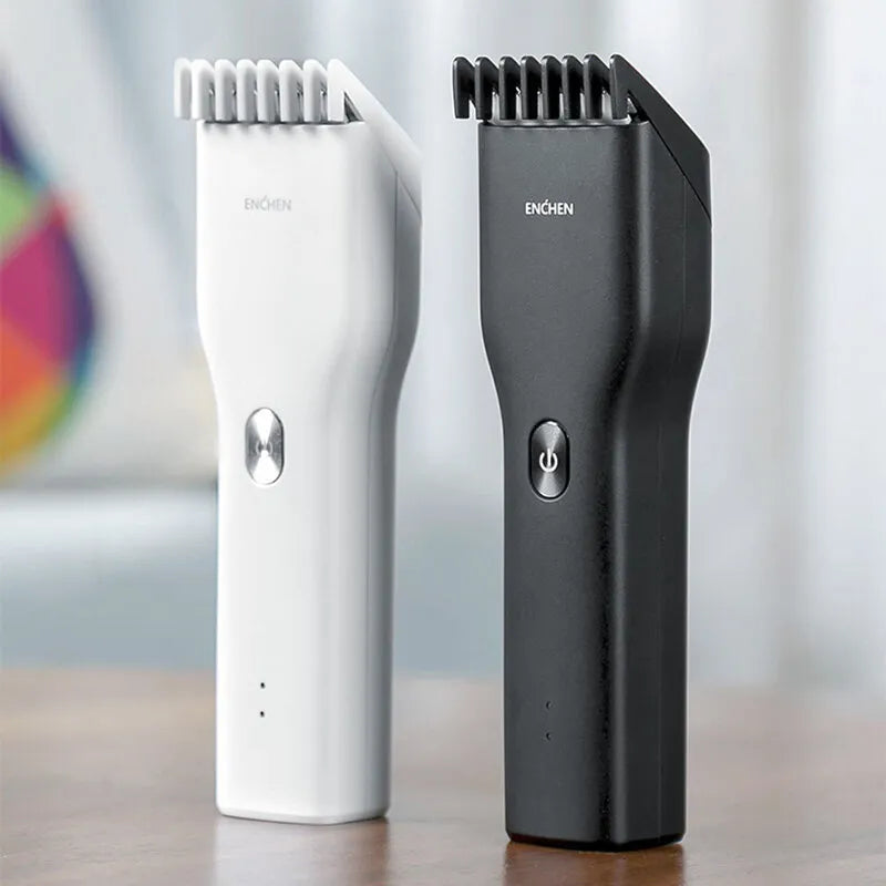 VMIDirect Hair Trimmer in white and black with adjustable length settings for precise grooming