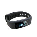 VMIDirect Fitness Tracker Smartwatch in black with touch display and adjustable strap for fitness monitoring