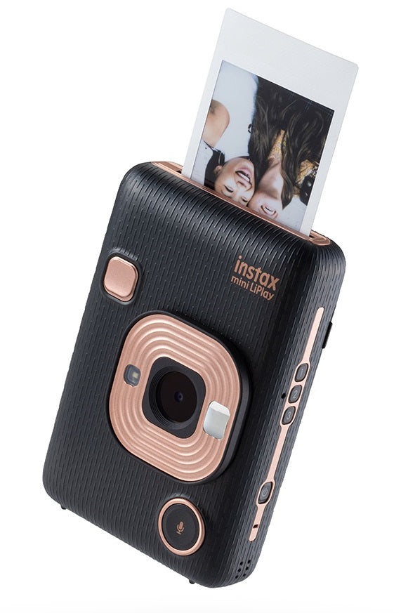 FUJIFILM INSTAX Mini LiPlay Hybrid Instant Film Camera with Print Function and Stylish Design