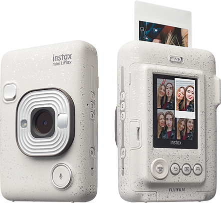 FUJIFILM INSTAX Mini LiPlay Instant Camera with LCD Display and Printing Feature
