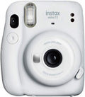 Fujifilm Instax Mini 11 Instant Film Camera in White for Fun and Easy Photography