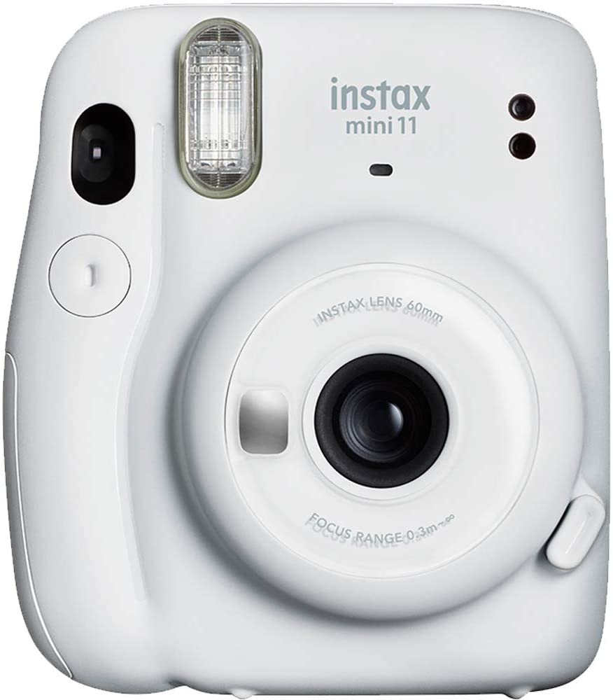 Fujifilm Instax Mini 11 Instant Film Camera in White for Fun and Easy Photography