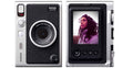 Mini Evo Hybrid Instant Film Camera by VMIDirect featuring a sleek design and viewfinder for instant photography