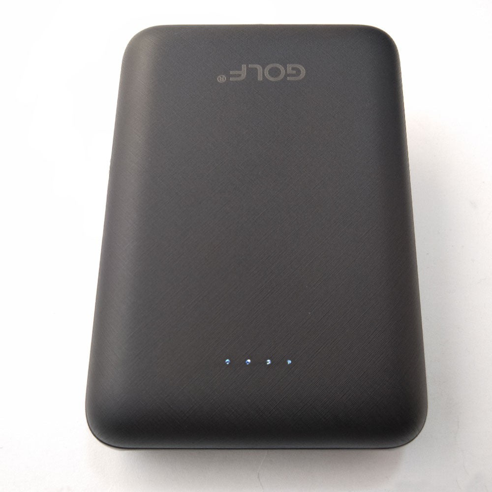VMIDirect 10000mAh Power Bank in black and white with dual USB ports for charging devices