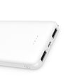 VMIDirect 5000mAh Power Bank in white with dual USB ports and sleek design