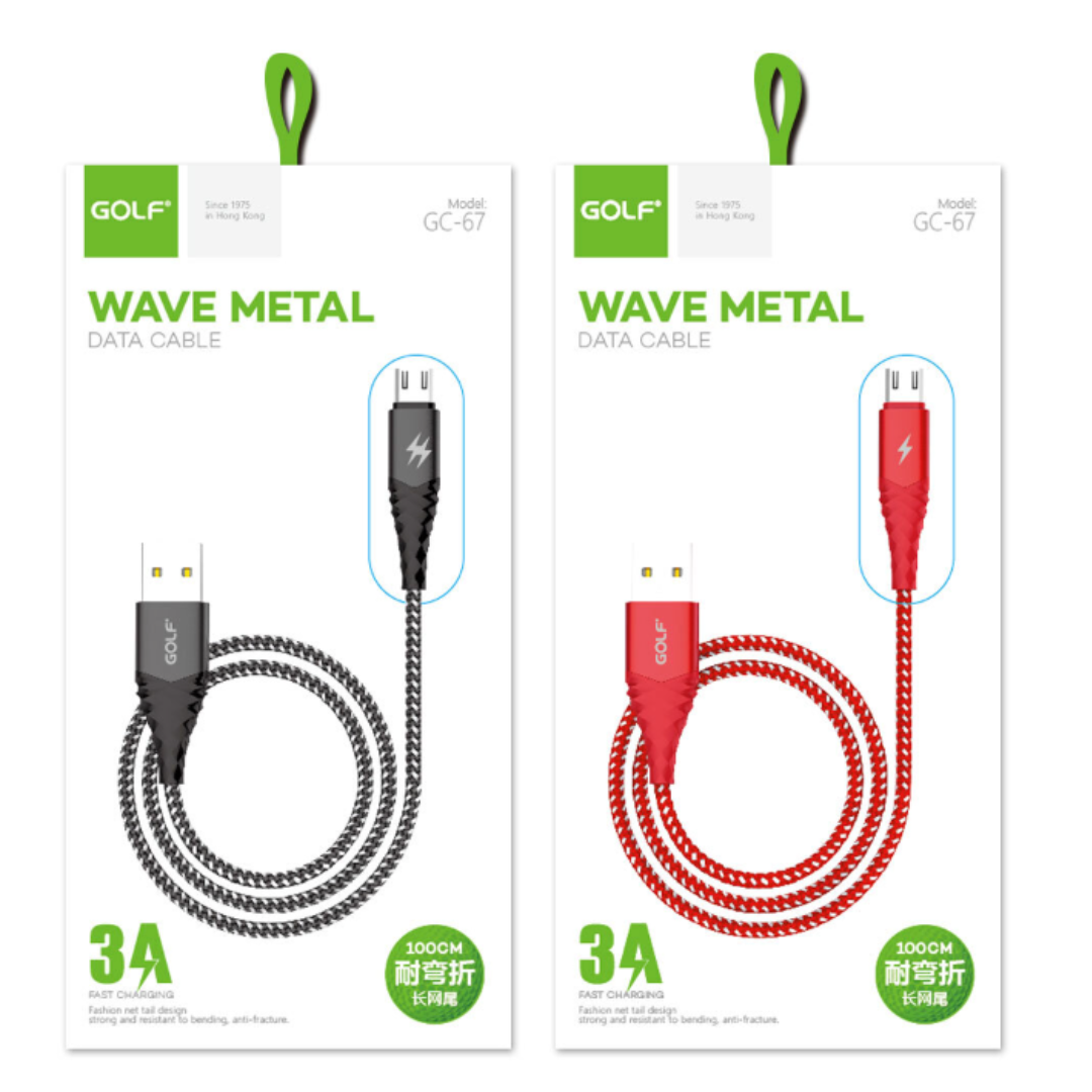 Red VMIDirect Braided Micro USB Cable with Durable Design for Fast Charging