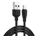 Black Micro USB Cable for fast charging and data transfer, compatible with various devices
