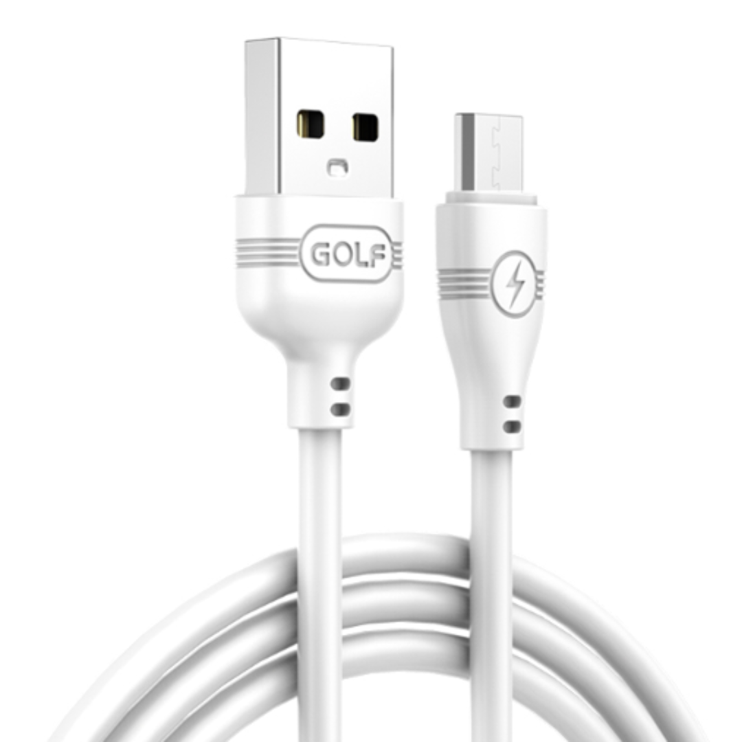 VMIDirect Micro USB Cable in white for fast charging and data transfer