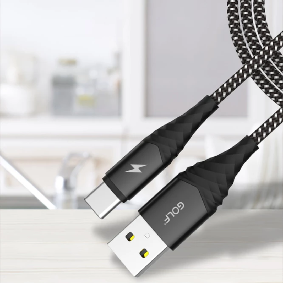 VMIDirect Type C USB Cable with durable braided design for fast charging and data transfer
