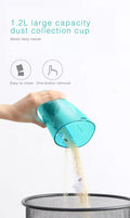 VMIDirect Handheld Vacuum Cleaner with 1.2L dust collection cup for easy cleaning and one-button removal