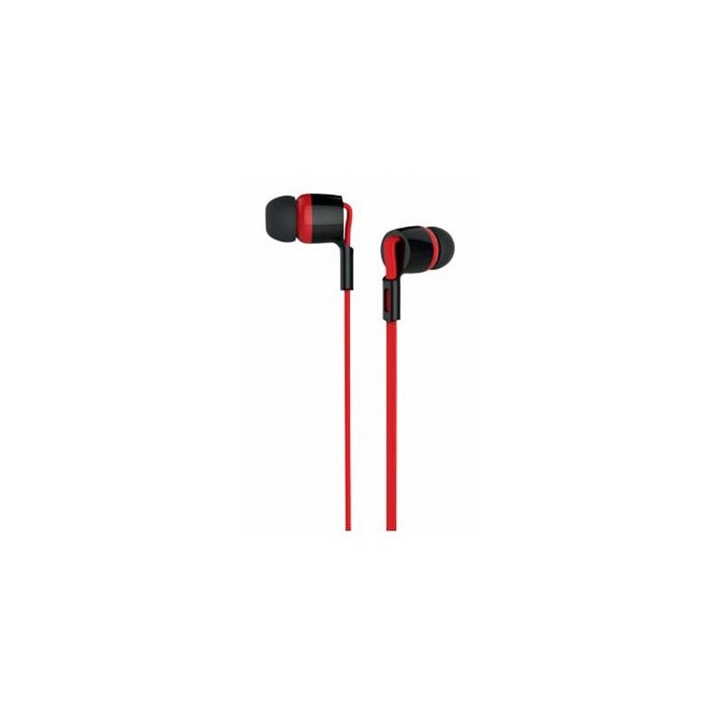 VMIDirect In-Ear Earphone in Red with Comfortable Fit for Music and Calls