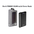 Havit PB8809 20000mAh Power Bank with sleek design and efficient charging capabilities