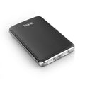 VMIDirect 5000mAh Power Bank in sleek black design with dual USB ports for fast charging