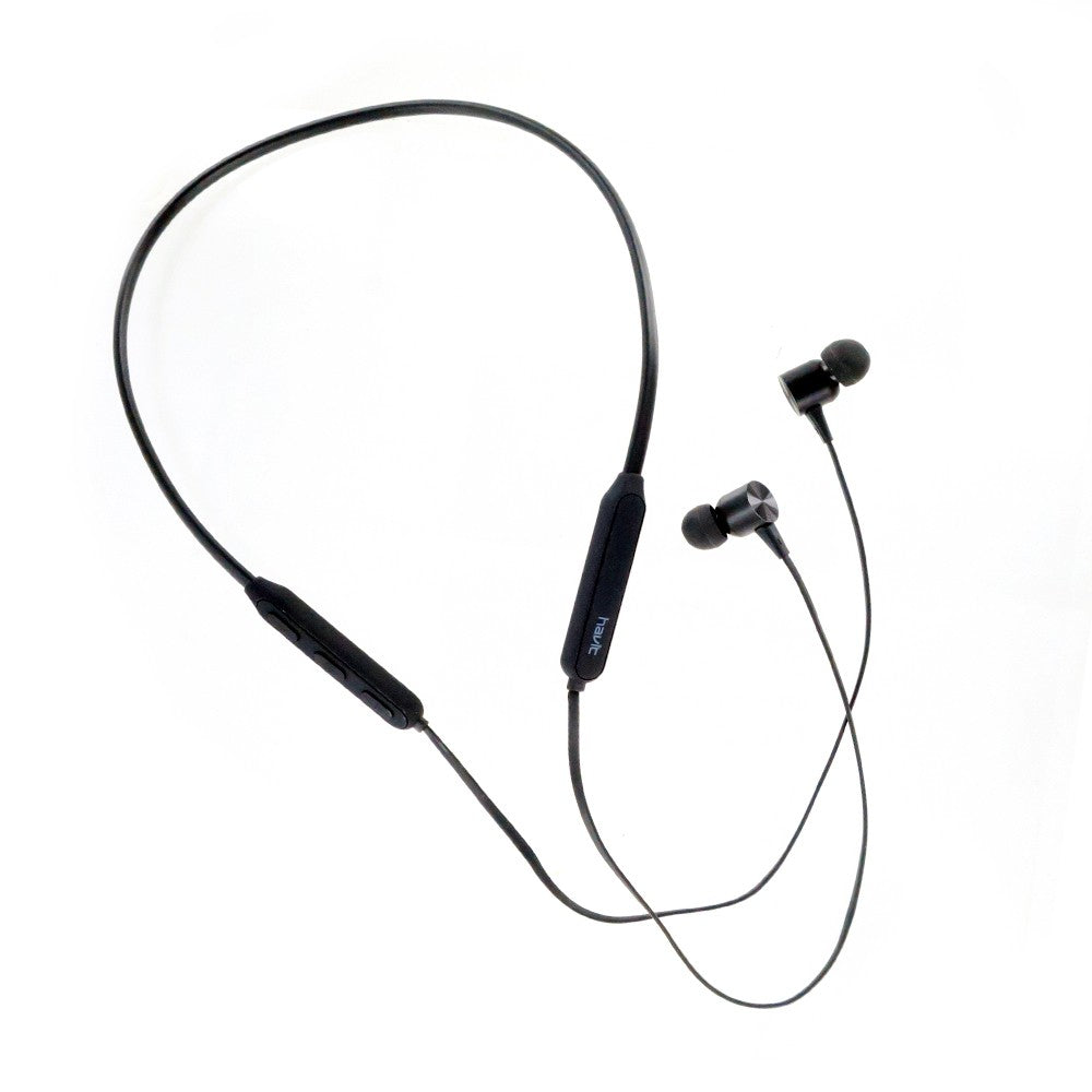 Havit H969BT Wireless Neckband Sport Headset in Black with Bluetooth Headset functionality