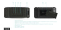 VMIDirect Bluetooth Speaker with multifunctional controls and durable design for clear sound quality